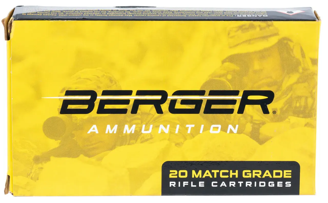 Berger Bullets 31021 Tactical Rifle 6.5Creedmoor 130gr Hybrid Open Tip Match 20 Per Box/10 Case