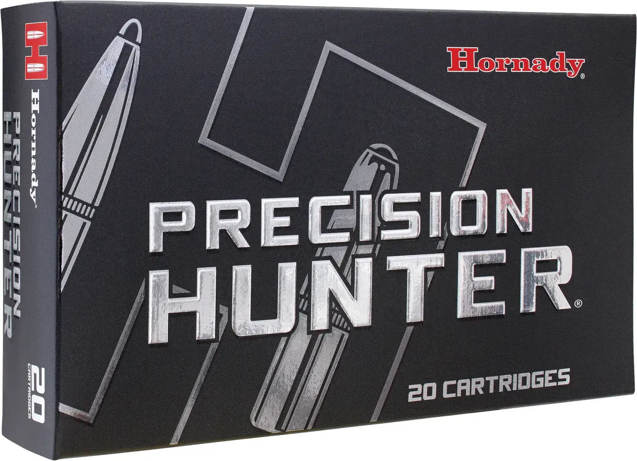 Hornady 81422 Precision Hunter 25Creedmoor 128gr 20 Per Box/10 Case