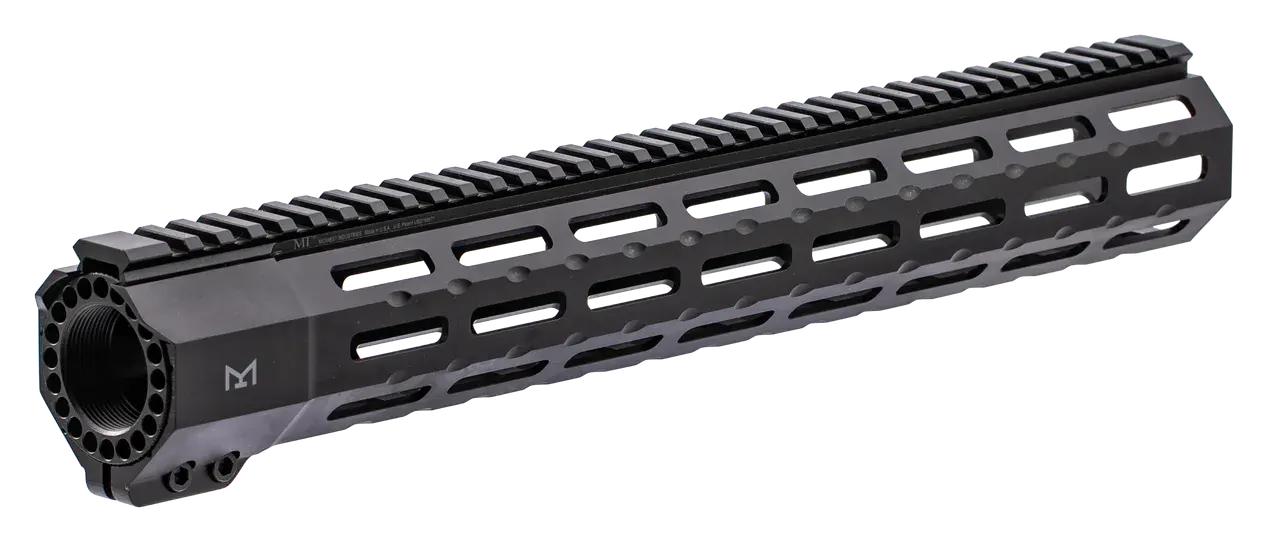 MIDWEST INDUSTRIES INC MISP15M SP-Series AR-15 6061 Aluminum Black Hard Coat Anodized 15"