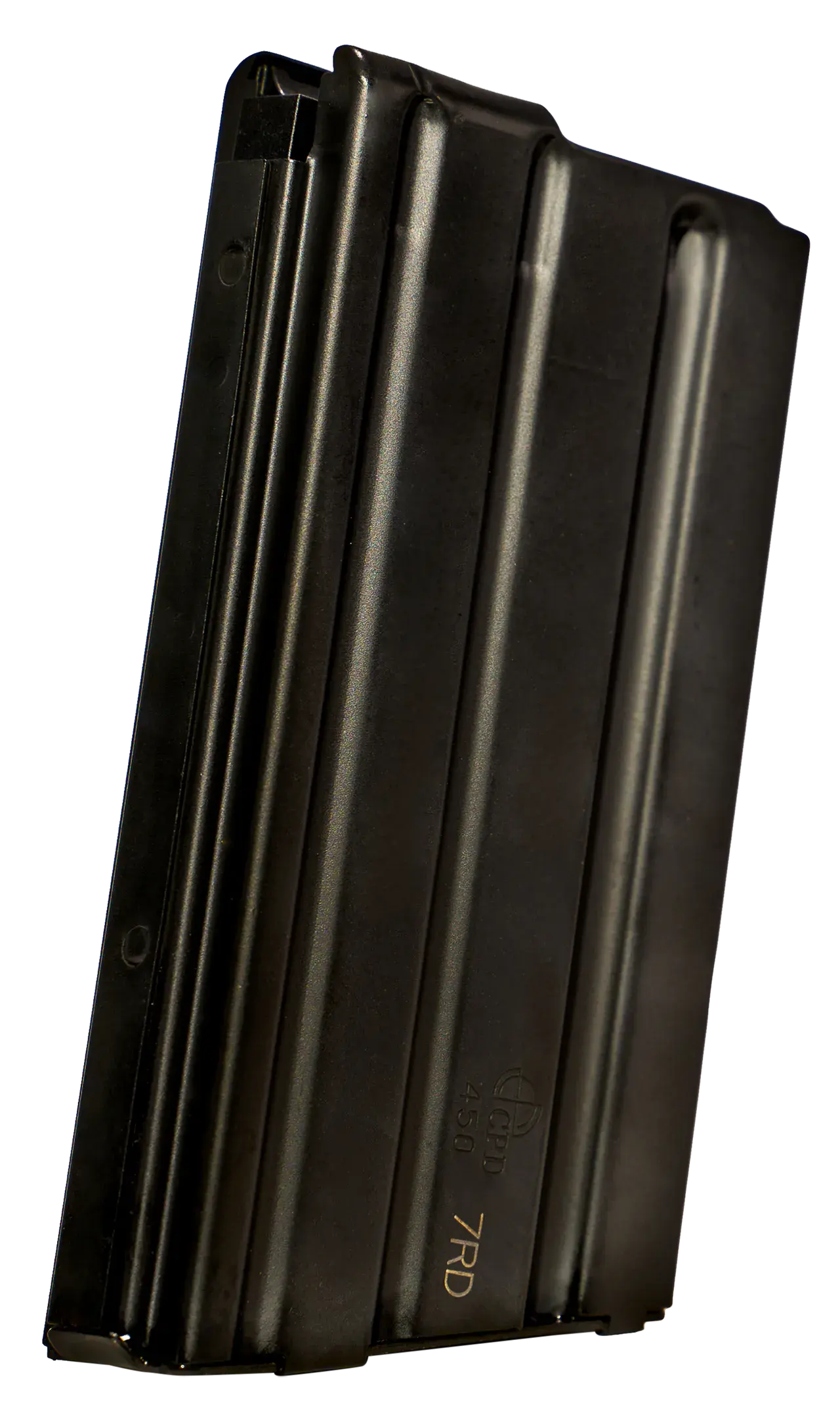 DuraMag 7X45041175CPD AR-15 Duramag SS 7rd 450 Bushmaster Black Stainless Steel
