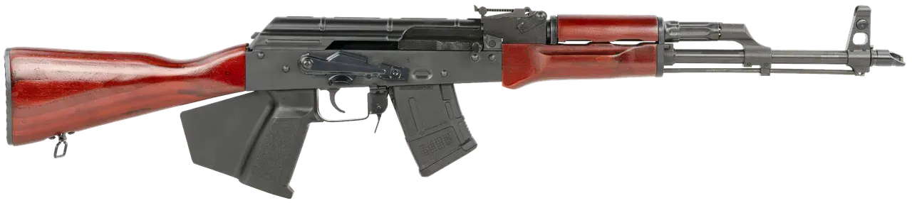 Riley Defense Inc RAK101CA RAK-47 *CA Compliant 7.62x39mm 16.25" 10+1, Black Rec, Laminate Stock, Shark Fin Grip, Adj Sights