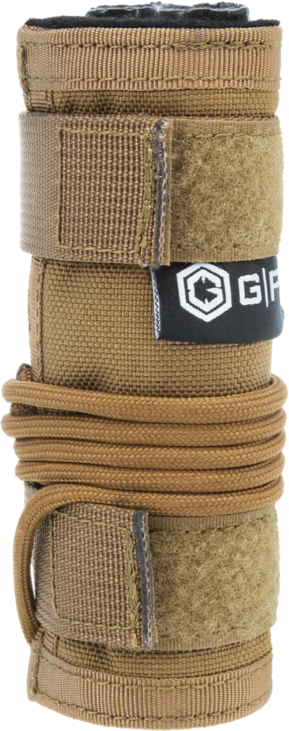 GPS Bags GPST80022LR5T Tactical Suppressor Cover 22 LR 1000D Nylon Tan