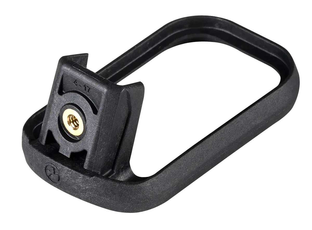 Magpul MAG932-BLK GL Enhanced Mag Well Compatible w/Gen4 Glock 17/22/31/34/35/37 Black Polymer
