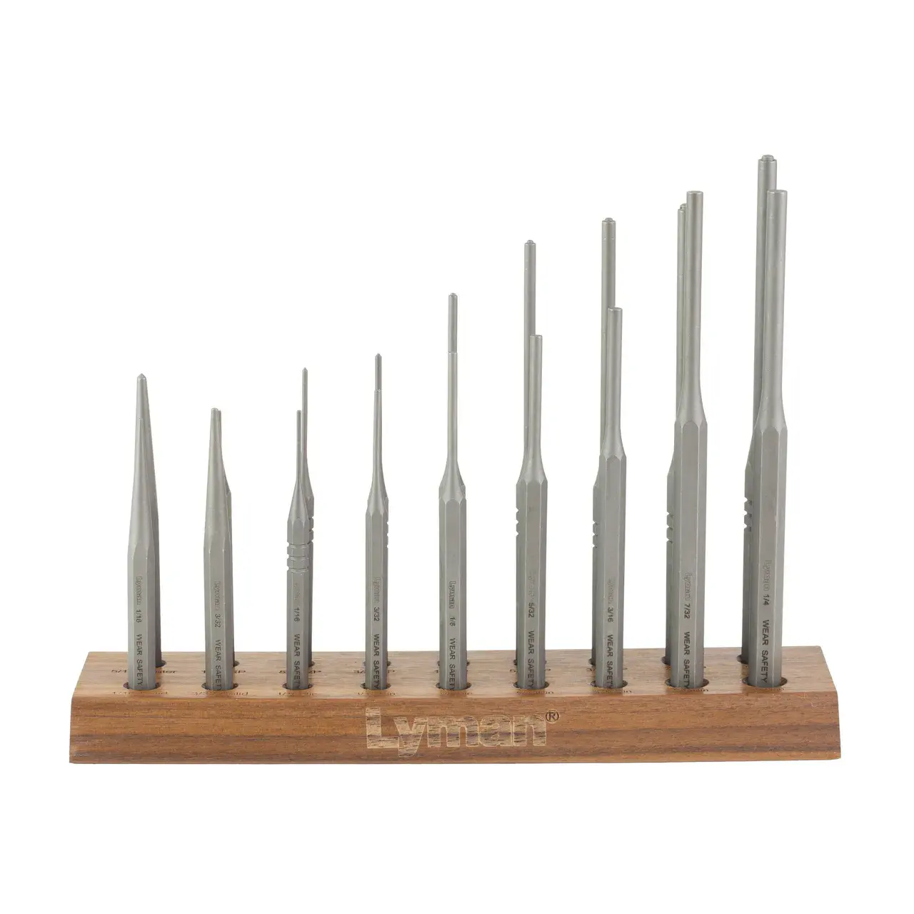 LYMAN ARMORER'S 18 PC HEX PUNCH SET