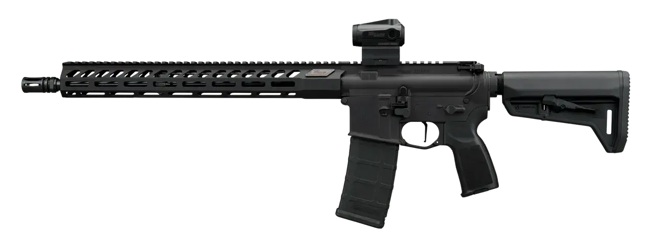Sig Sauer RM400556N16BFORGE M400 Forge 5.56 NATO 30+1 16" Black Anodized Alloy Receiver w/Picatinny Rail, M-LOK Handguard, Magpul SL-K Black Polymer Stock, Black Polymer Grip, Sig ROMEO MSR Gen II Red