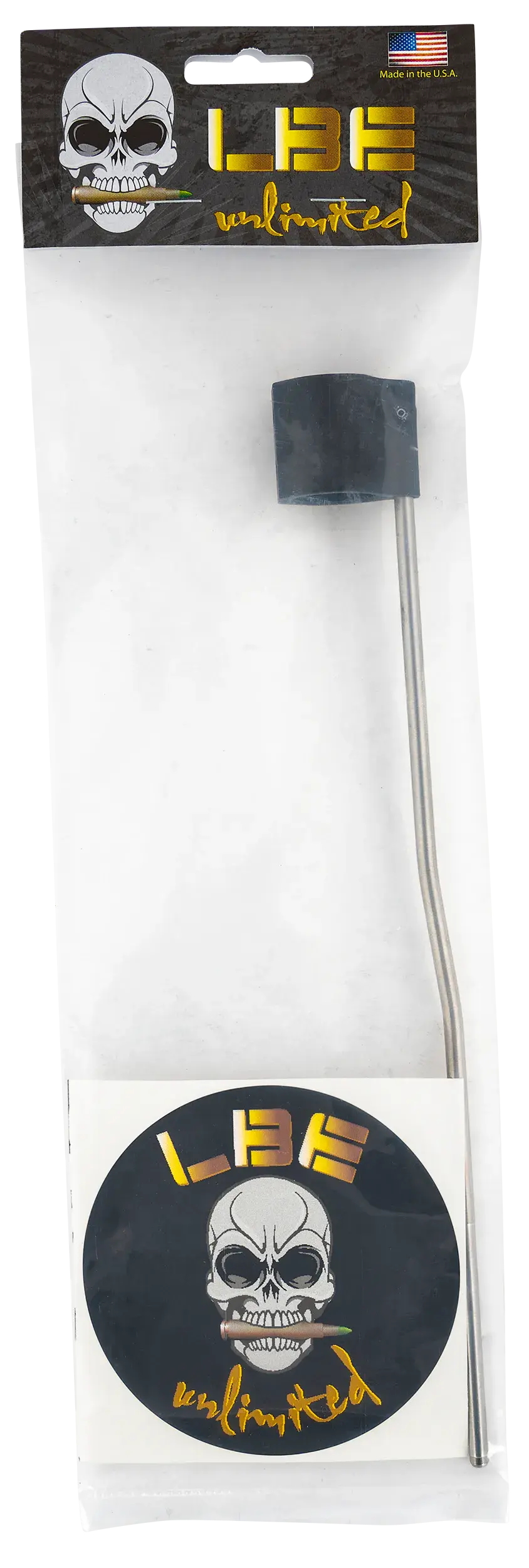 LBE Unlimited ARLGB-C Low Profile Gas Block .750" Carbine Length Gas Tube Black Nitride Steel