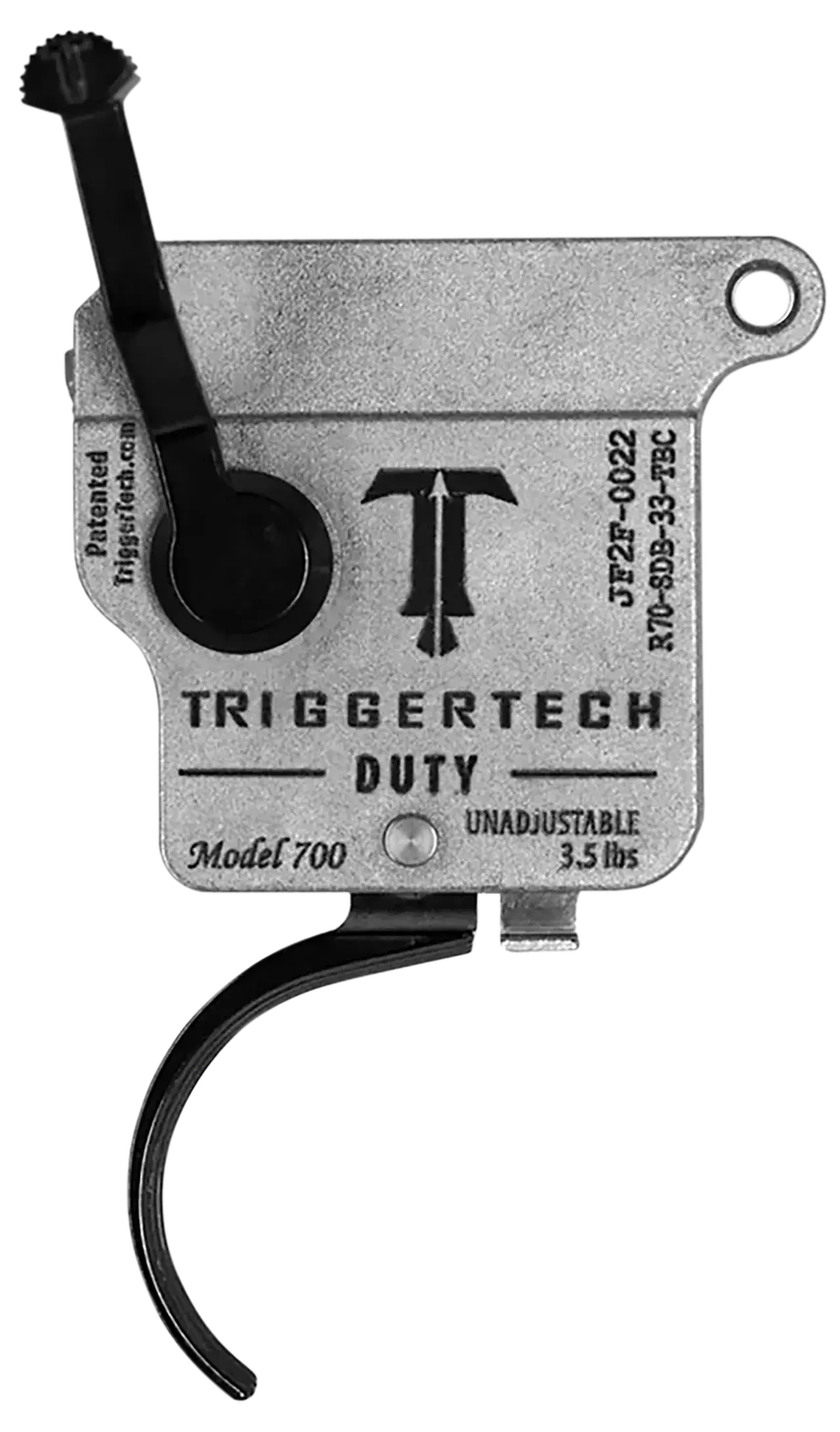 TriggerTech R70SDB33TBC Special Single-Stage Curved Fits Remington 700 Right Hand