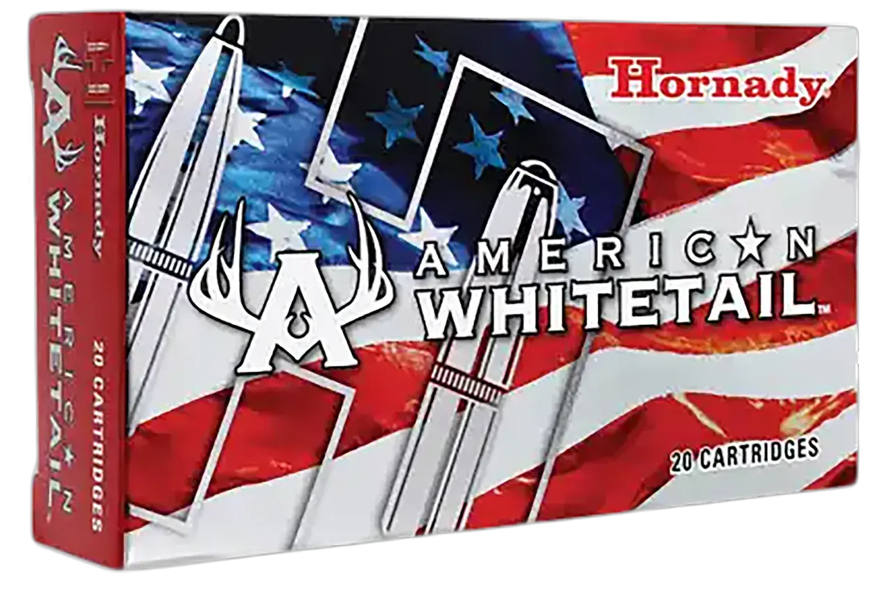 Hornady 82044 American Whitetail 300WinMag 180gr InterLock Spire Point 20 Per Box/10 Case