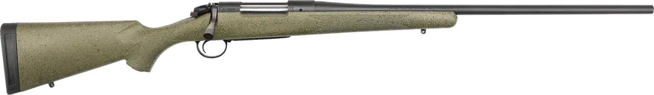 Bergara Rifles B14S101C B-14 Hunter 308 Win 4+1 22", Graphite Black Cerakote Barrel, SoftTouch Speckled Green Stock