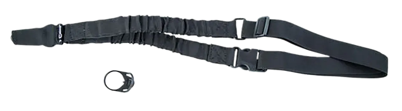 Caldwell 156215 Single Point Tactical Sling Black Nylon Adjustable Bungee AR Platform