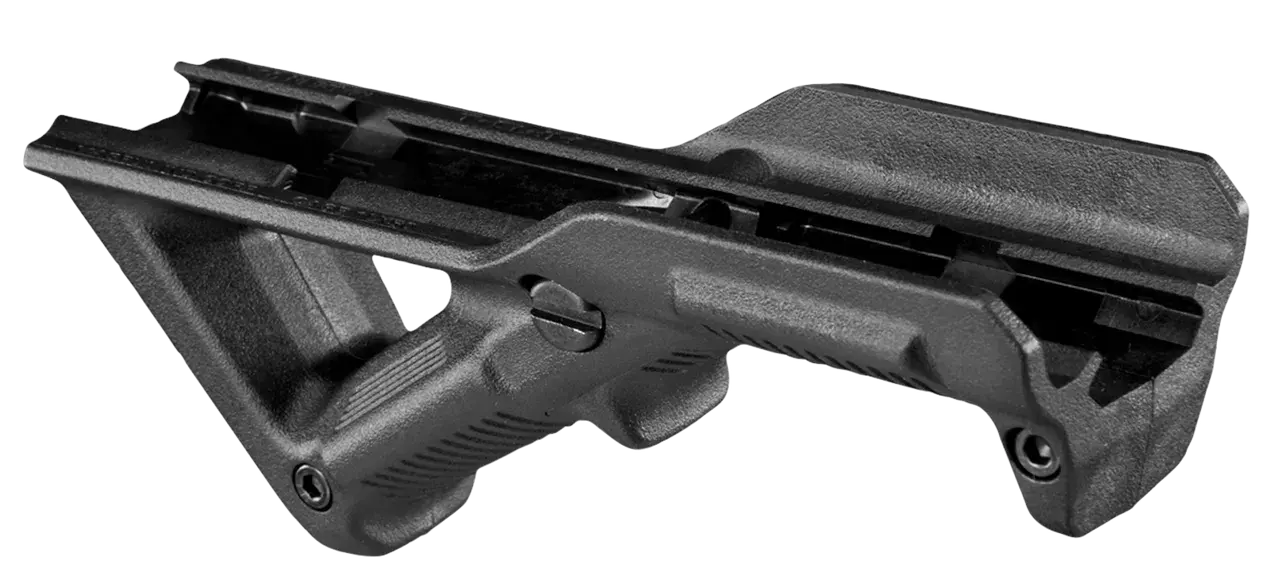 Magpul MAG411-BLK AFG Black Polymer Angled Foregrip for AR-Platform or Most Picatinny Railed Handguard