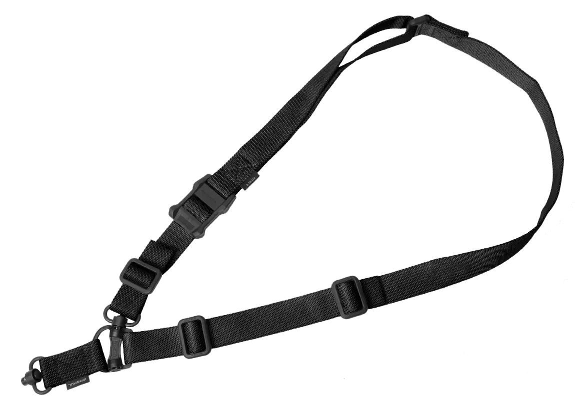 Magpul MAG518BLK MS4 Sling GEN2 Black Nylon 48"-60" OAL Adjustable One-Two Point AR Platform