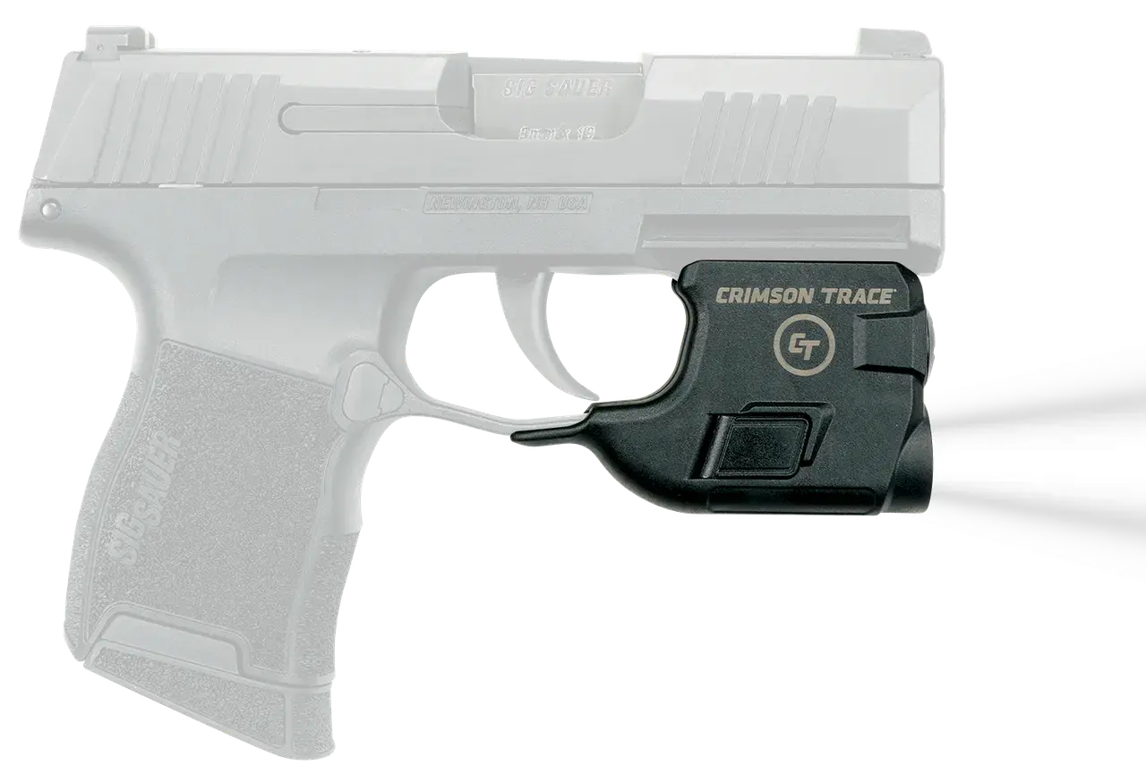 Crimson Trace 0182801 Lightguard Polymer Sig Sauer P365/P365SAS/P365XL, 110 Lumens White LED, Trigger Guard Mount