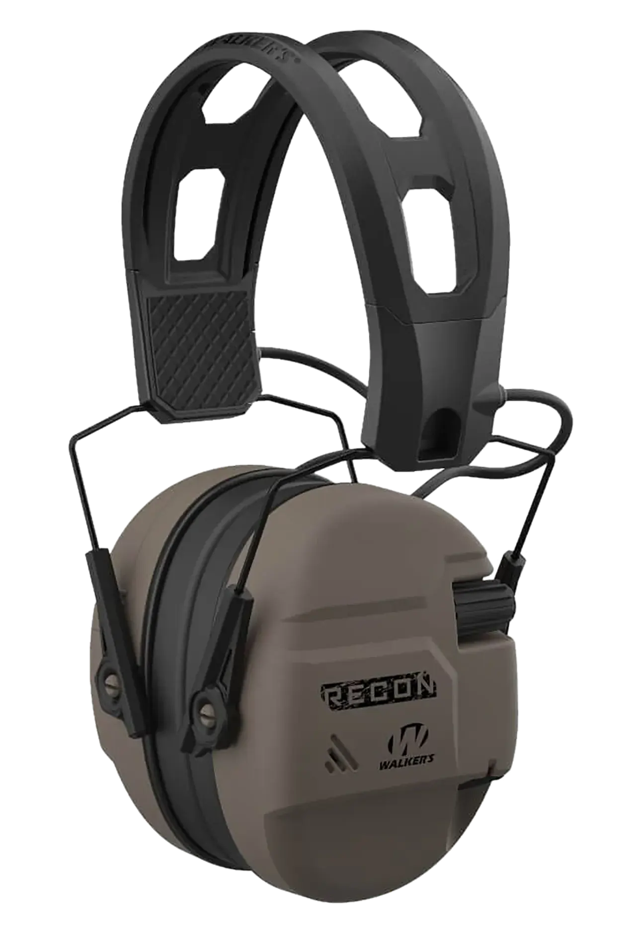 Walker's GWPRECM-FDE Recon Digital Muff Over the Head 26 dB Flat Dark Earth