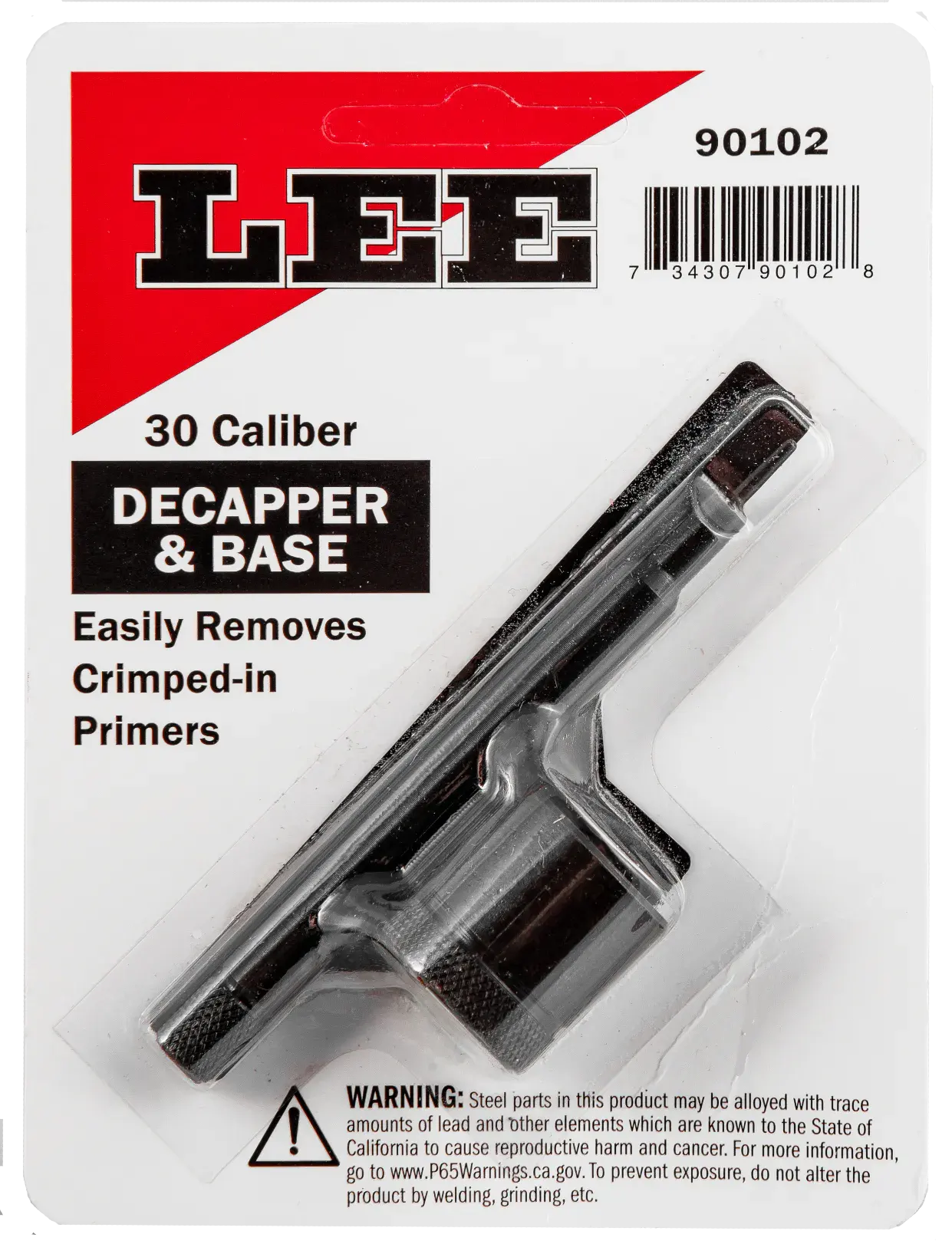Lee Precision 90103 Decapper & Base 22 Caliber