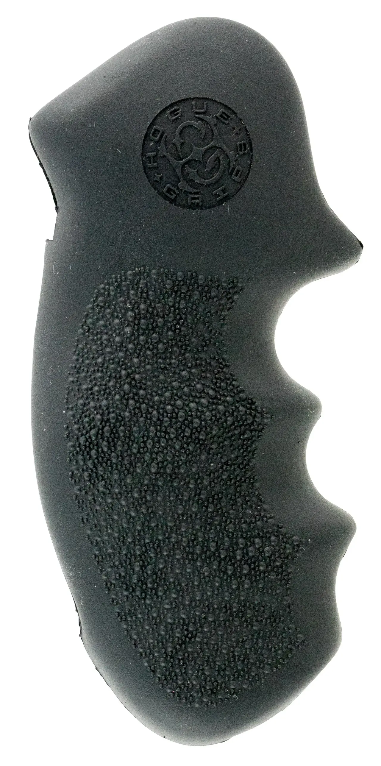 Hogue 19000 Monogrip Black Rubber with Finger Grooves for S&W K, L Frame with Round Butt