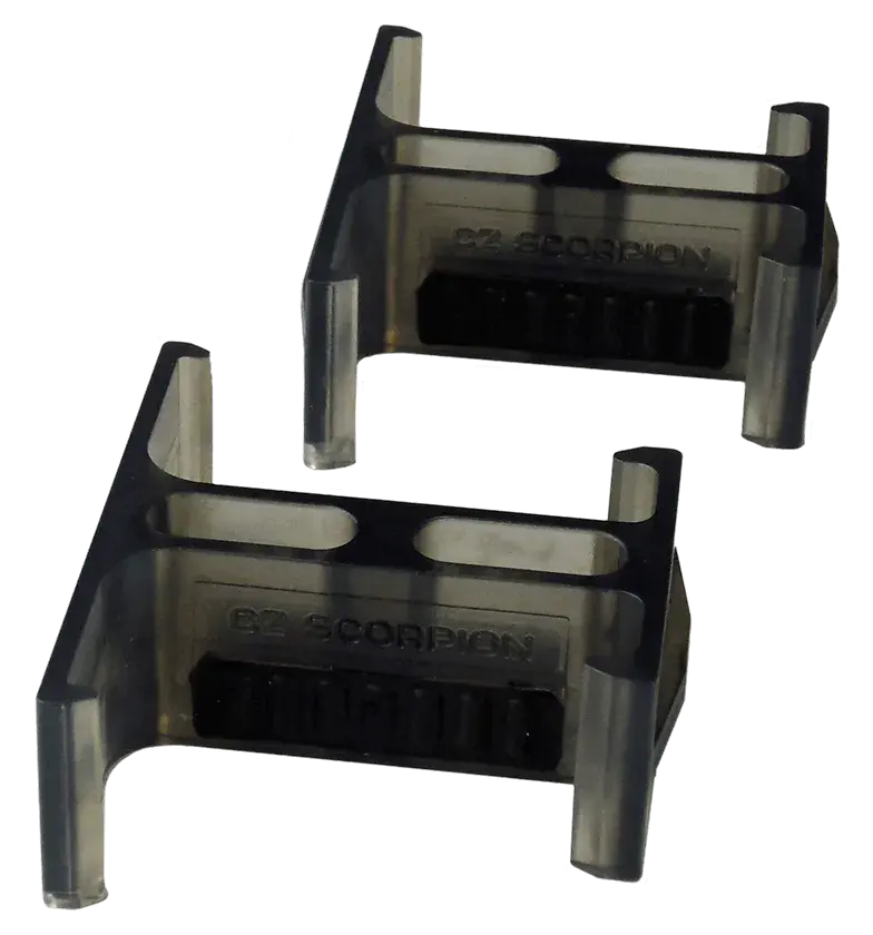 CZ-USA 19888 Mag Coupler 30rd Compatible w/ CZ Scorpion Magazines Smoke Plastic