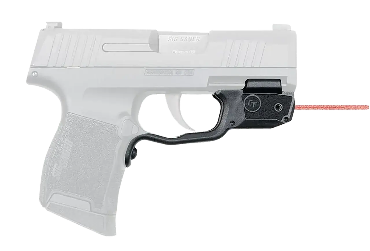 Crimson Trace 0181501 Laserguard Fits Sig P365/P365XL/P365SAS, Red Laser Black Polymer Trigger Guard Mount