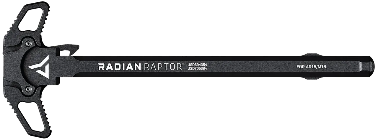 Radian Weapons R0001 Raptor Ambi Charging Handle, Black, Fits Mil-Spec AR-15/M16 Platform