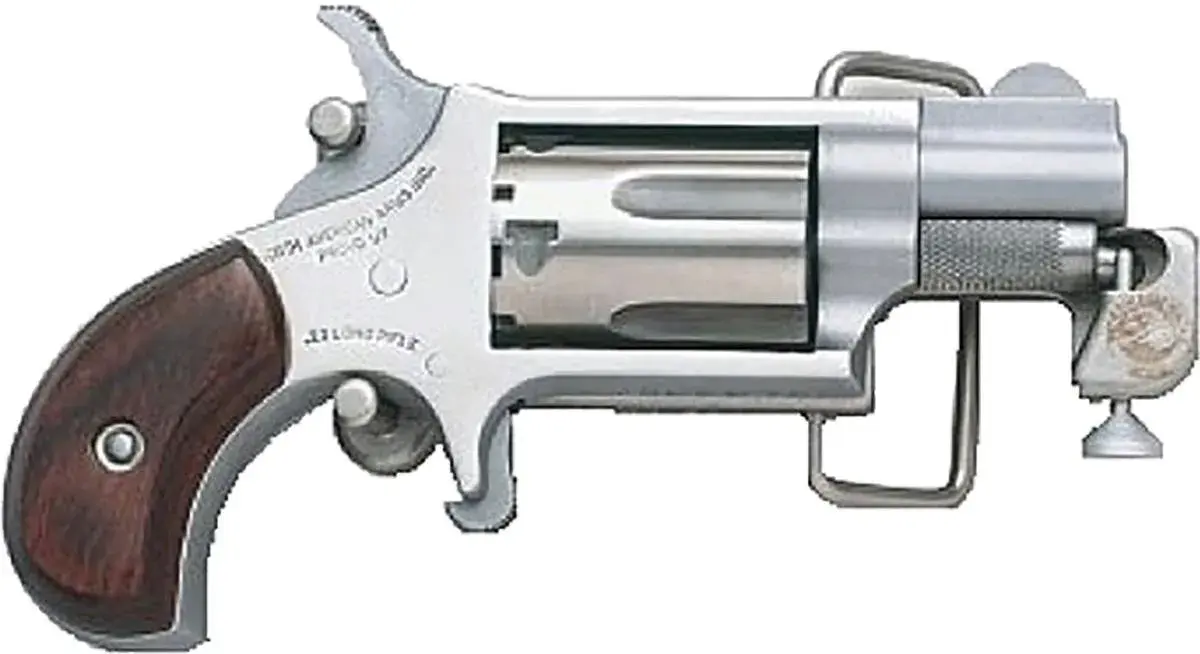 NAA MINI REVOLVER .22MAG 1-1/8" BRL w/BELT BUCKLE