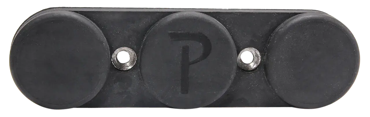 Pachmayr 03190 Gun Storage Magnet Pac-Mag Handguns/Rifles/Shotguns Overmolded Rubber Black