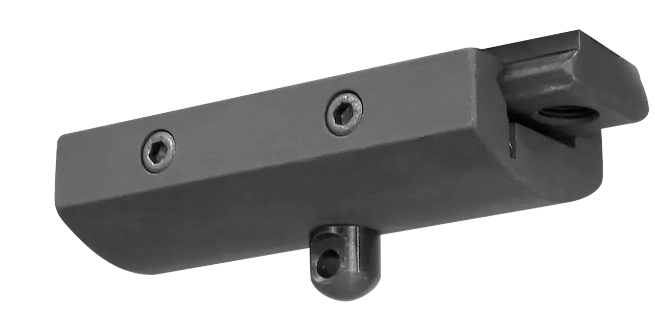 Yankee Hill 638 Bipod Adaptor Black Aluminum, Picatinny Attachment for Harris Style Bipods