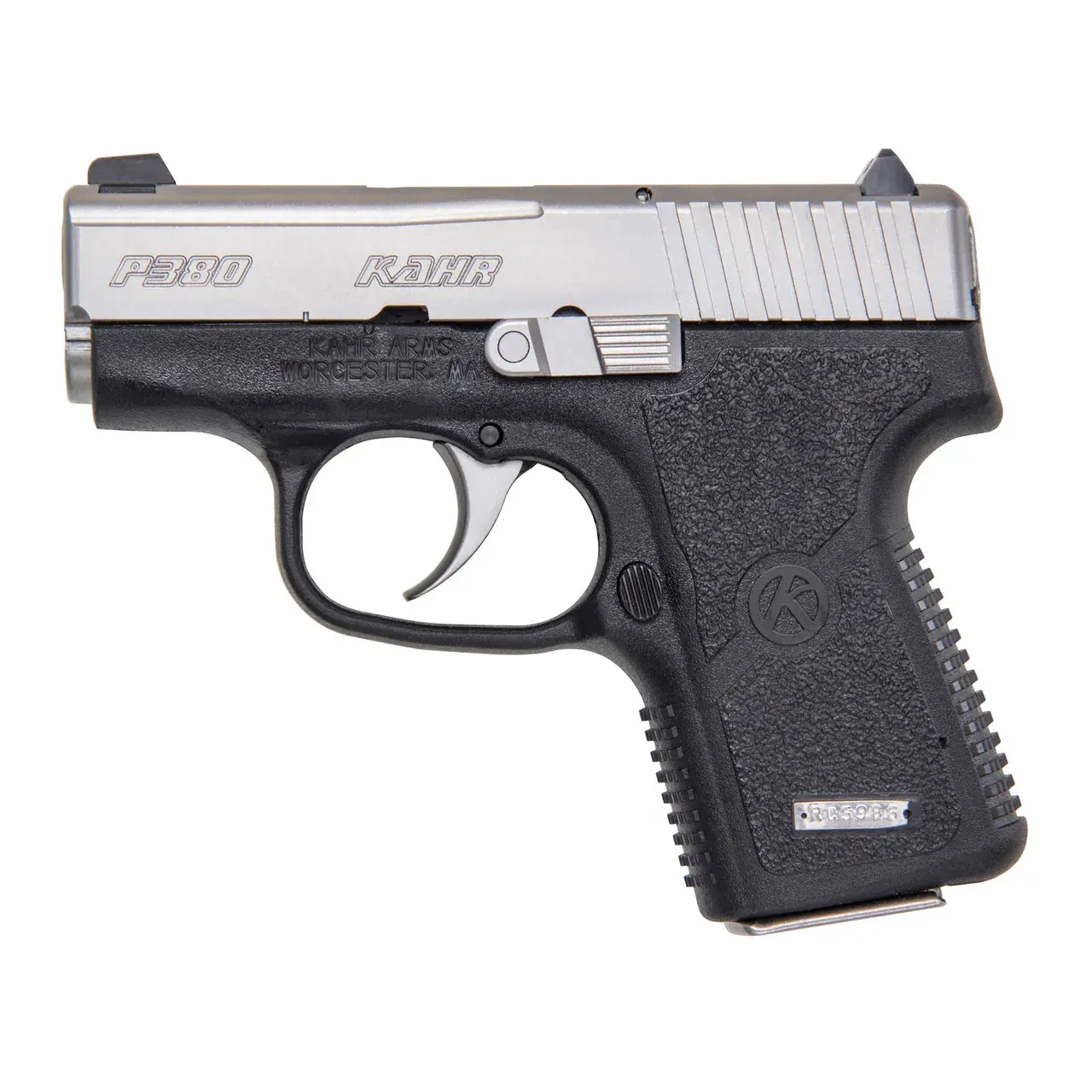 KAHR P380 380ACP 2.53" 7RD STS NS