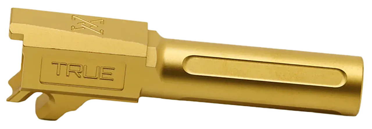 True Precision Inc TPP365BXG 9mm Luger 3.10" Gold TiN Stainless Steel, Fits Sig P365/P365 SAS/P365-AXG Legion
