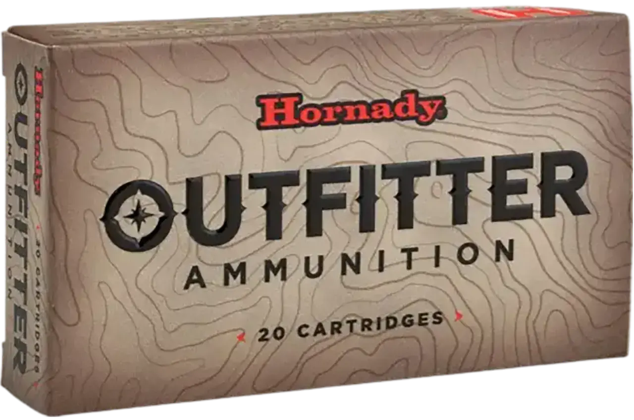 Hornady 81622 Outfitter 6.5PRC 130gr Copper Alloy eXpanding 20 Per Box/10 Case