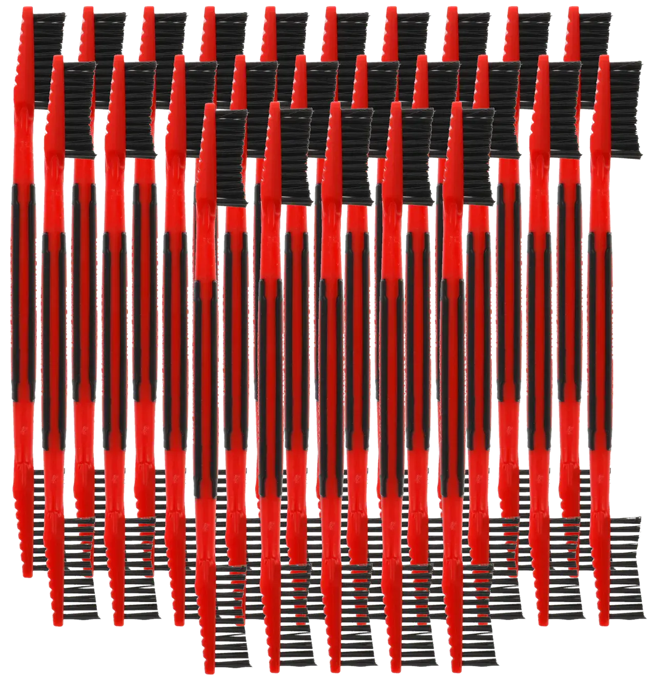 Birchwood Casey NYLBRSH2 Cleaning Brush Plastic Nylon Bristles Double Ended Tip 25 Pack