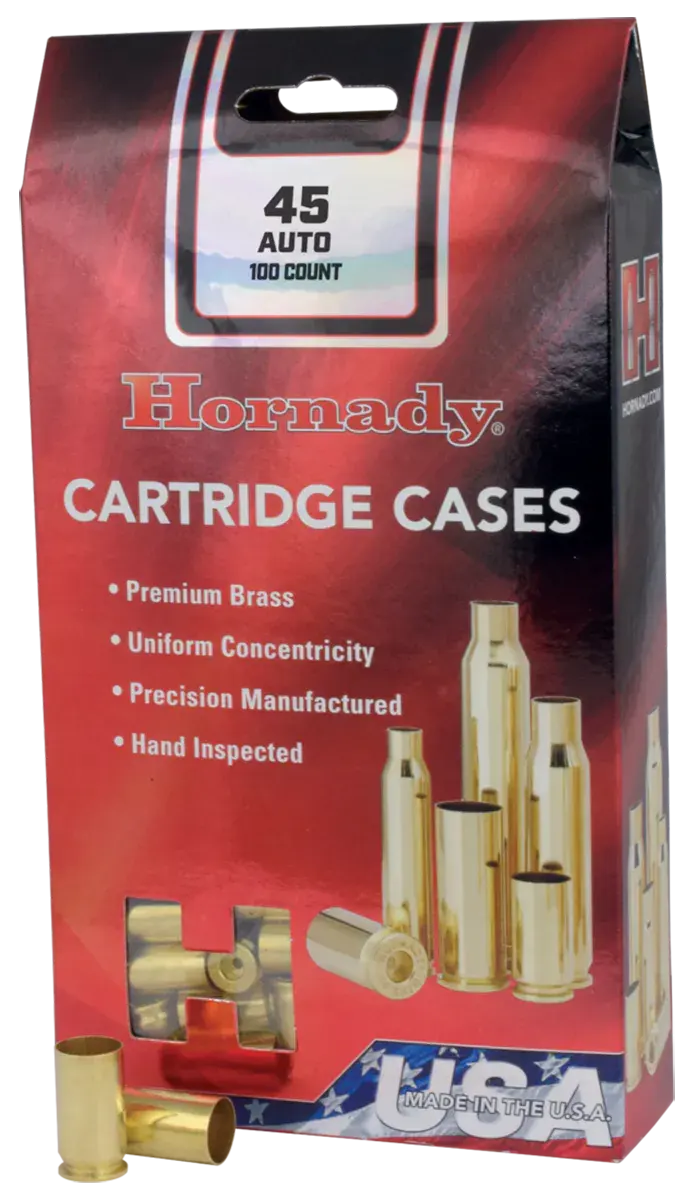Hornady 8602 Unprimed Cases Cartridge 22 Hornet Rifle Brass
