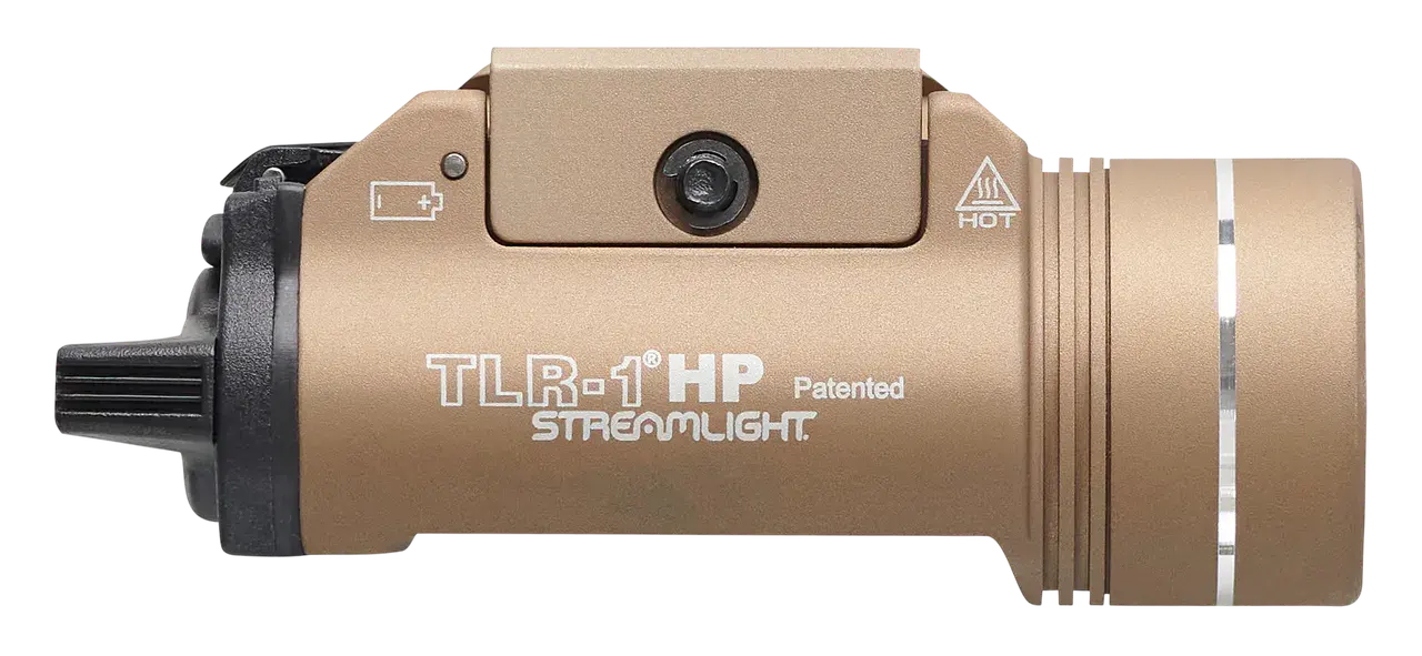Streamlight 59151 TLR-1 HP FDE Aluminum 1000 Lumens Rail Mount Mount