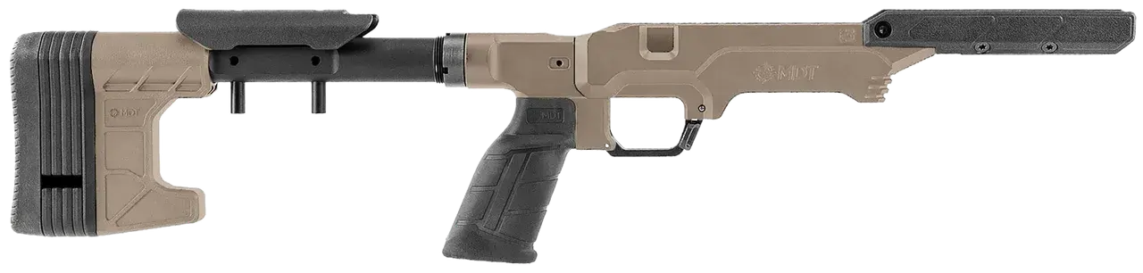 Mdt Sporting Goods Inc 114636FDE The Worker LSS Gen3 Flat Dark Earth Fits Remington 700 Short Action