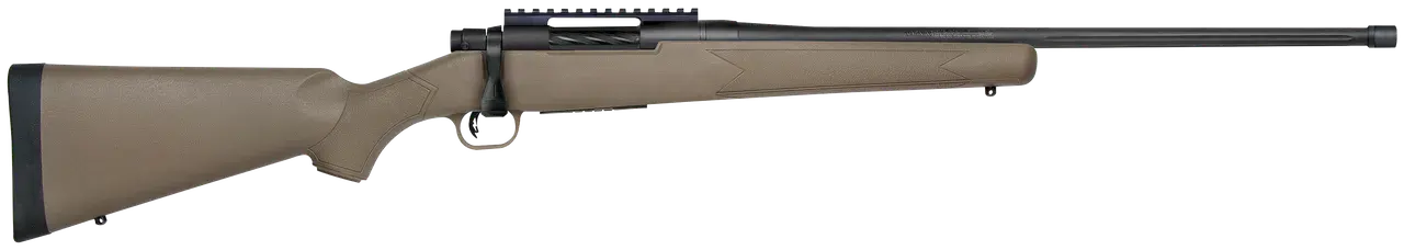 Mossberg 27875 Patriot Predator 6.5 Creedmoor Caliber with 5+1 Capacity, 22" Threaded/Fluted Barrel, Matte Blued Metal Finish & Flat Dark Earth Synthetic Stock Right Hand (Full Size)