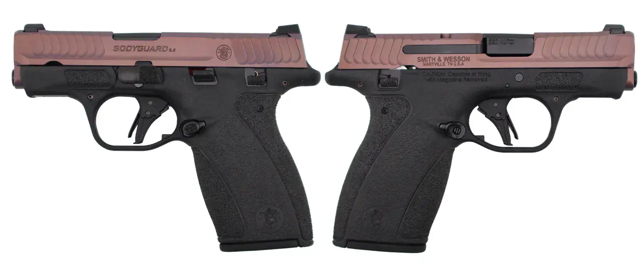 SMITH & WESSON BODYGUARD 2.0 MS RAD CHAMELION 380ACP 2.75" 1-10RD 1-12RD