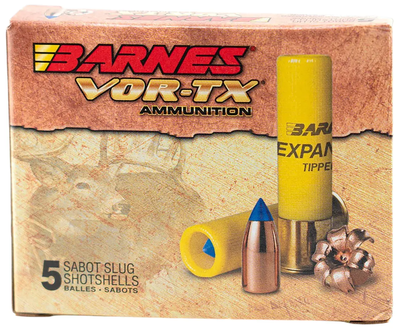 Barnes Bullets 20739 20Gauge 3" 5 Per Box/10 Case