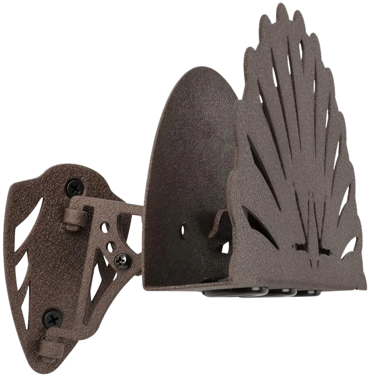 Allen 7238 EZ Mount Turkey Fan Display Wall Mount Turkey Brown Steel Includes Mounting Hardware