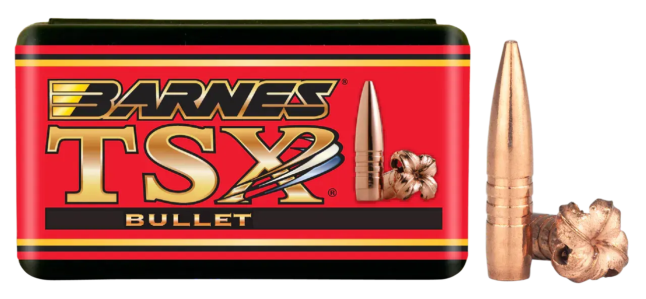 Barnes Bullets 30347 TSX 30Cal 150gr Boat Tail 50/Box